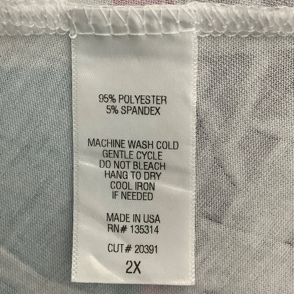 S.point Tunic Top, New with Tag, size 2X, Made in USA - Picture 7 of 8